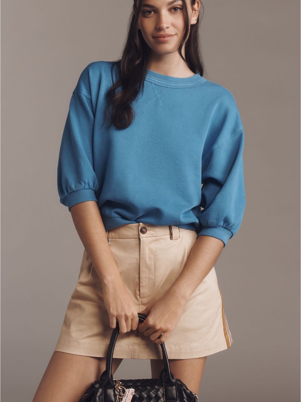 The Niki Bubble Sweatshirt by Pilcro:
Embroidered Edition size L - Picture 2 of 8